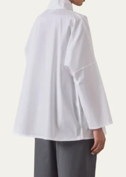 EskandarChinese Imperial Shirt with Chinese Collar (Long Length)