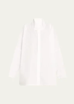 EskandarChinese Imperial Shirt with Chinese Collar (Long Length)