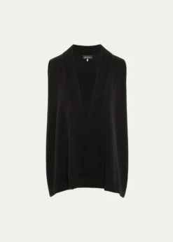 EskandarDeep V-Neck Cashmere Vest