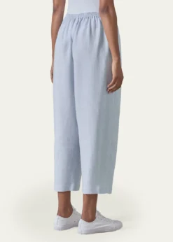 EskandarLightweight Linen Japanese Trousers