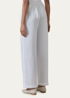 EskandarLightweight Linen Trousers