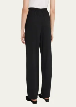 EskandarMid-Rise Narrow-Leg Trousers