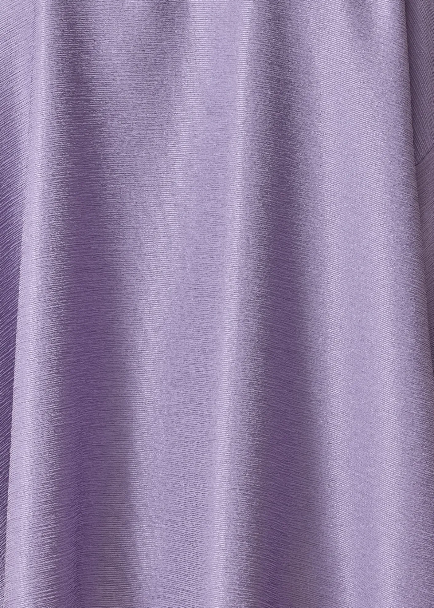 EskandarMidweight Silk Plisse Wide A-Line Shirt