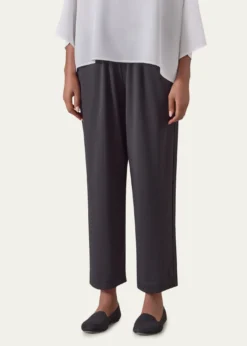 EskandarPima Cotton Japanese Trousers