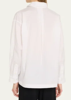 EskandarSlim Shirt with Collar (Regular Length)