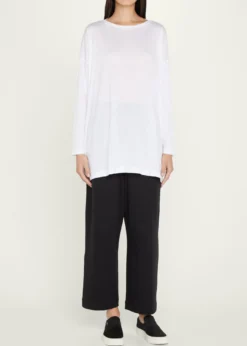 EskandarUltra-Light Cotton Long-Sleeve T-Shirt (One Size)