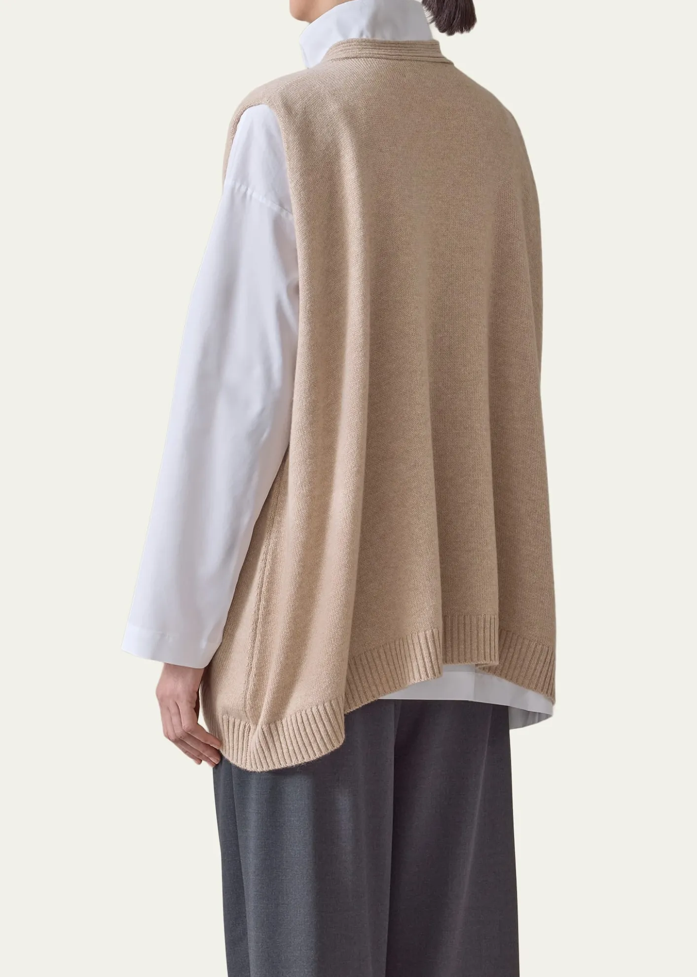 EskandarV-Neck Cashmere Vest