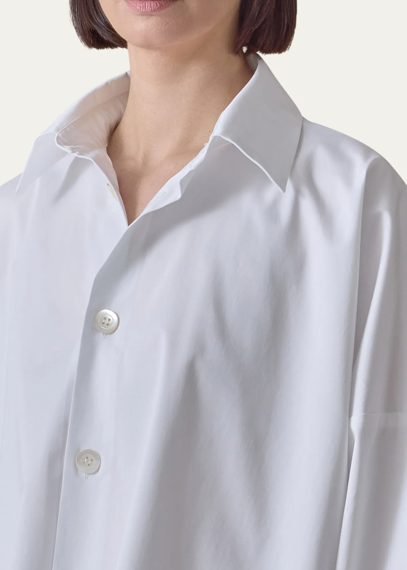 EskandarWide Button-Down Shirt