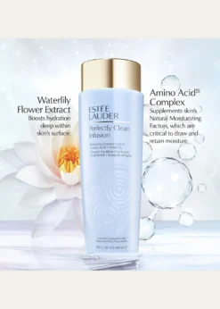 Estee LauderPerfectly Clean Infusion Balancing Skin Essence Face Lotion Toner with Amino Acid + Waterlily