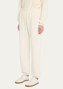 EterneClassic French Terry Cinched-Cuff Sweatpants