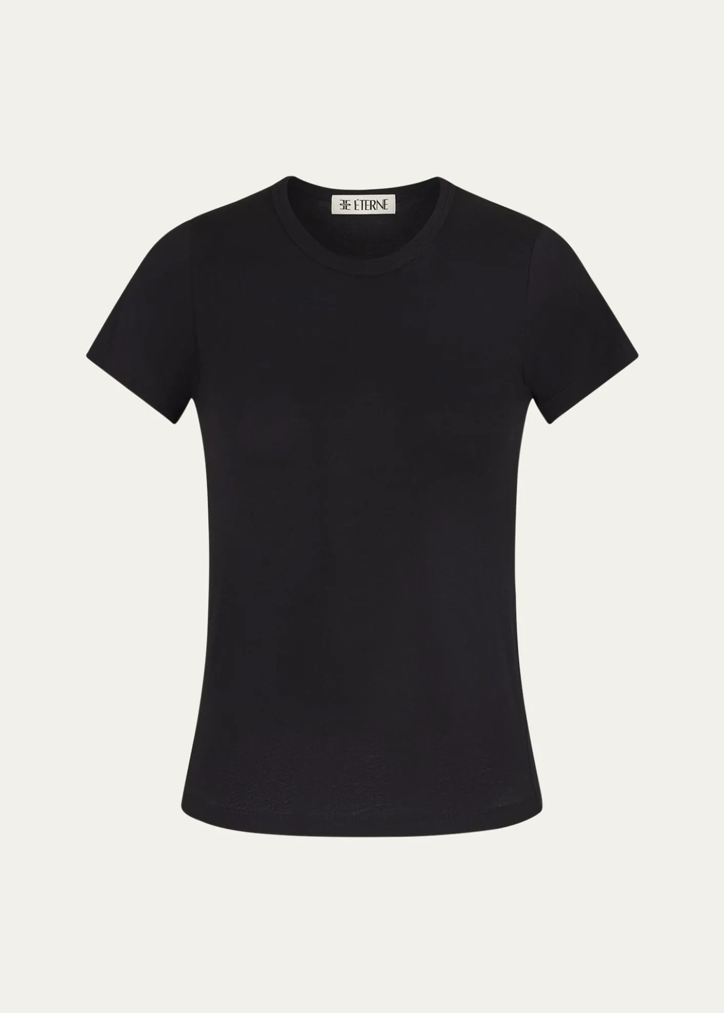 EterneFitted Crewneck Short-Sleeve T-Shirt
