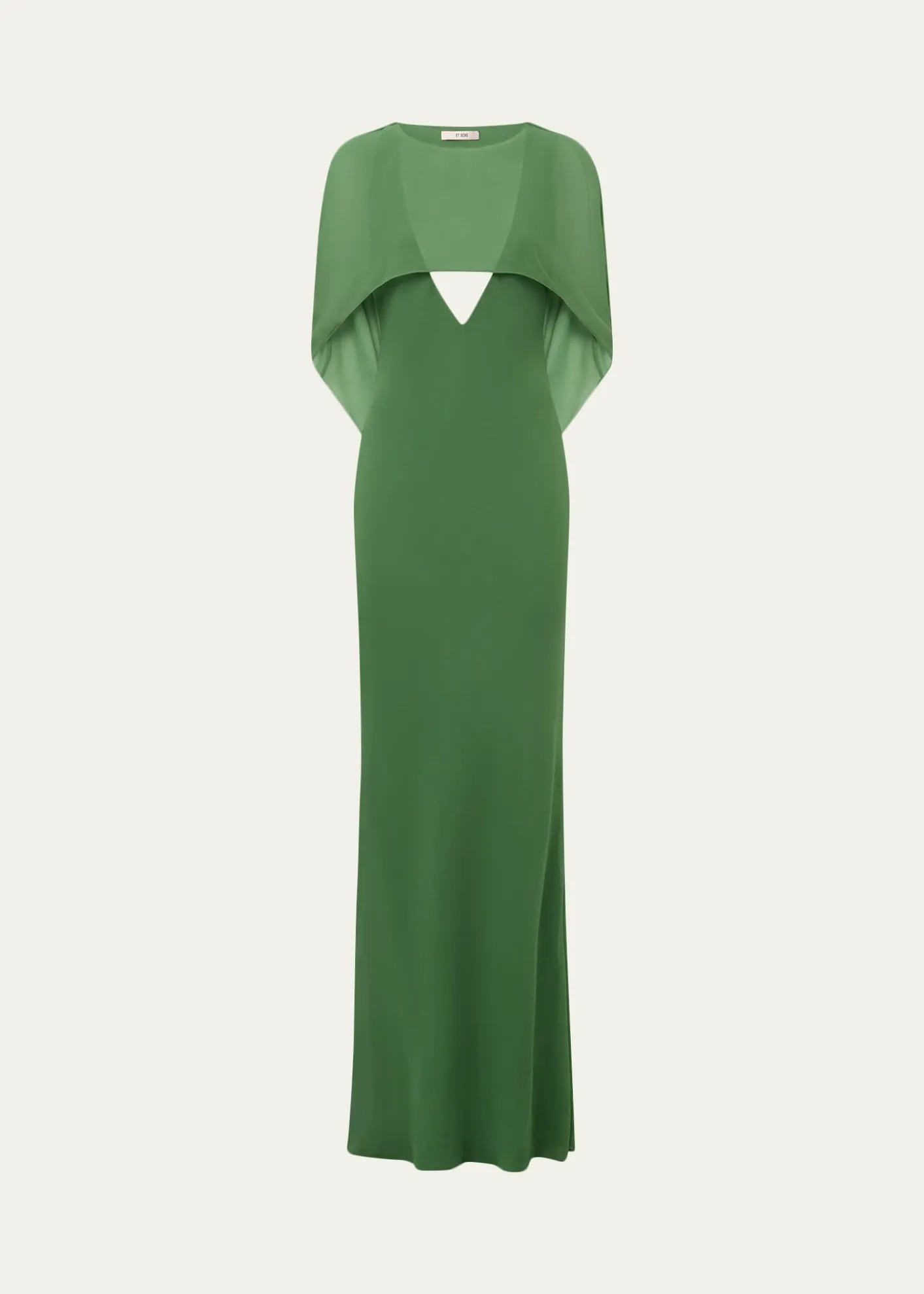 Et OchsReese Draped Cutout Mermaid Gown