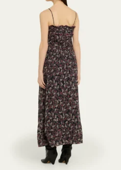 Etoile Isabel MarantDemy Floral Cotton Slipdress