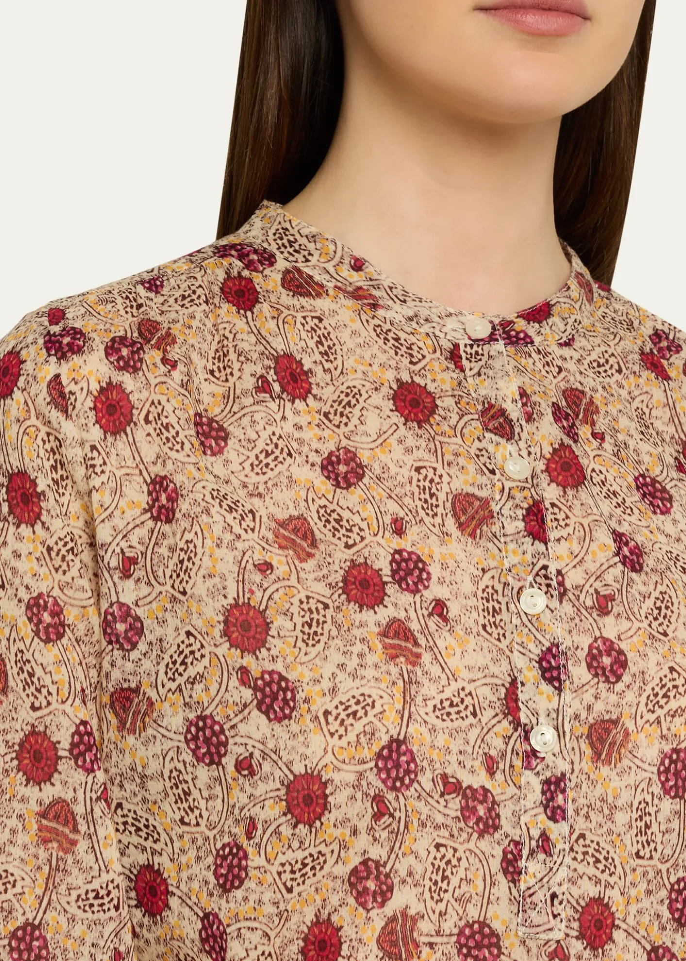Etoile Isabel MarantMaria Floral Cotton Top