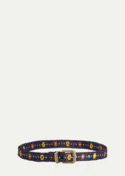 EtroFloral Beaded Belt