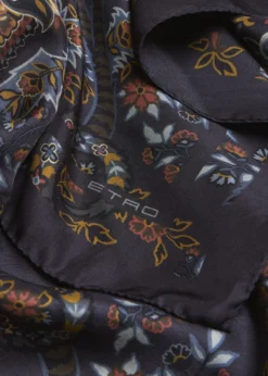 EtroFloral Silk Square Scarf