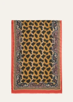 EtroOrfeo Animal-Print Scarf