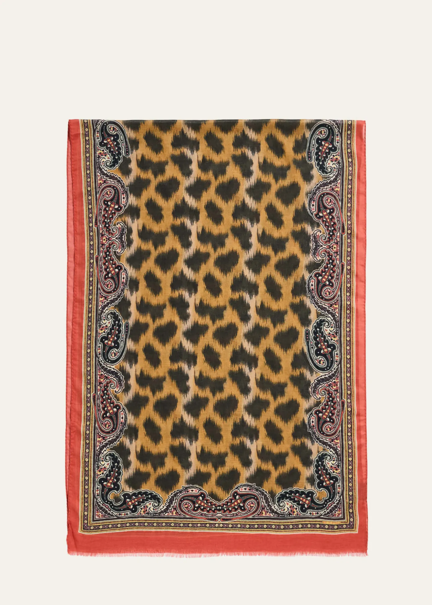 EtroOrfeo Animal-Print Scarf