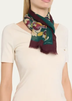 EtroTosca Cashmere Paisley Scarf