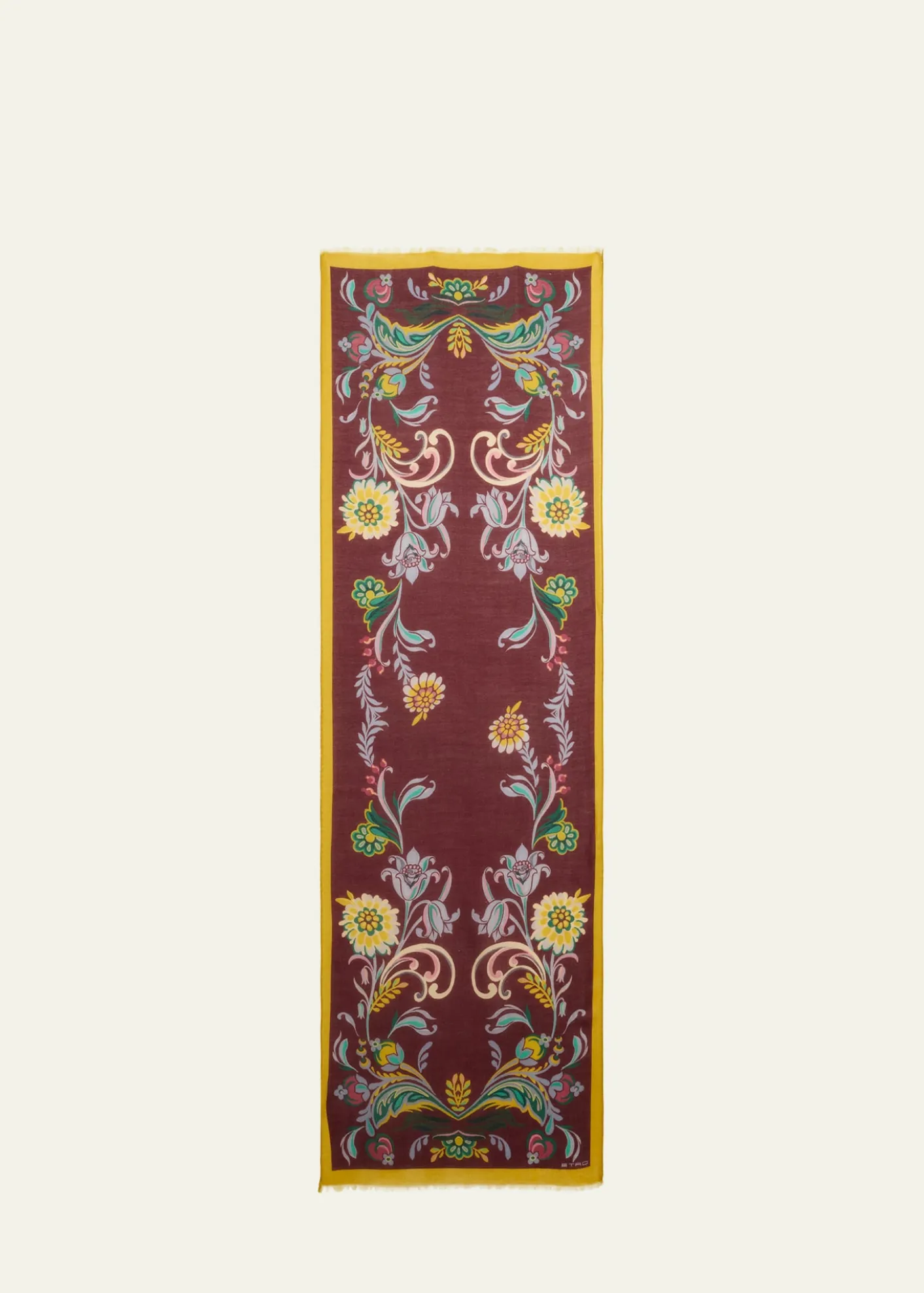 EtroTosca Paisley Wool Cashmere Scarf