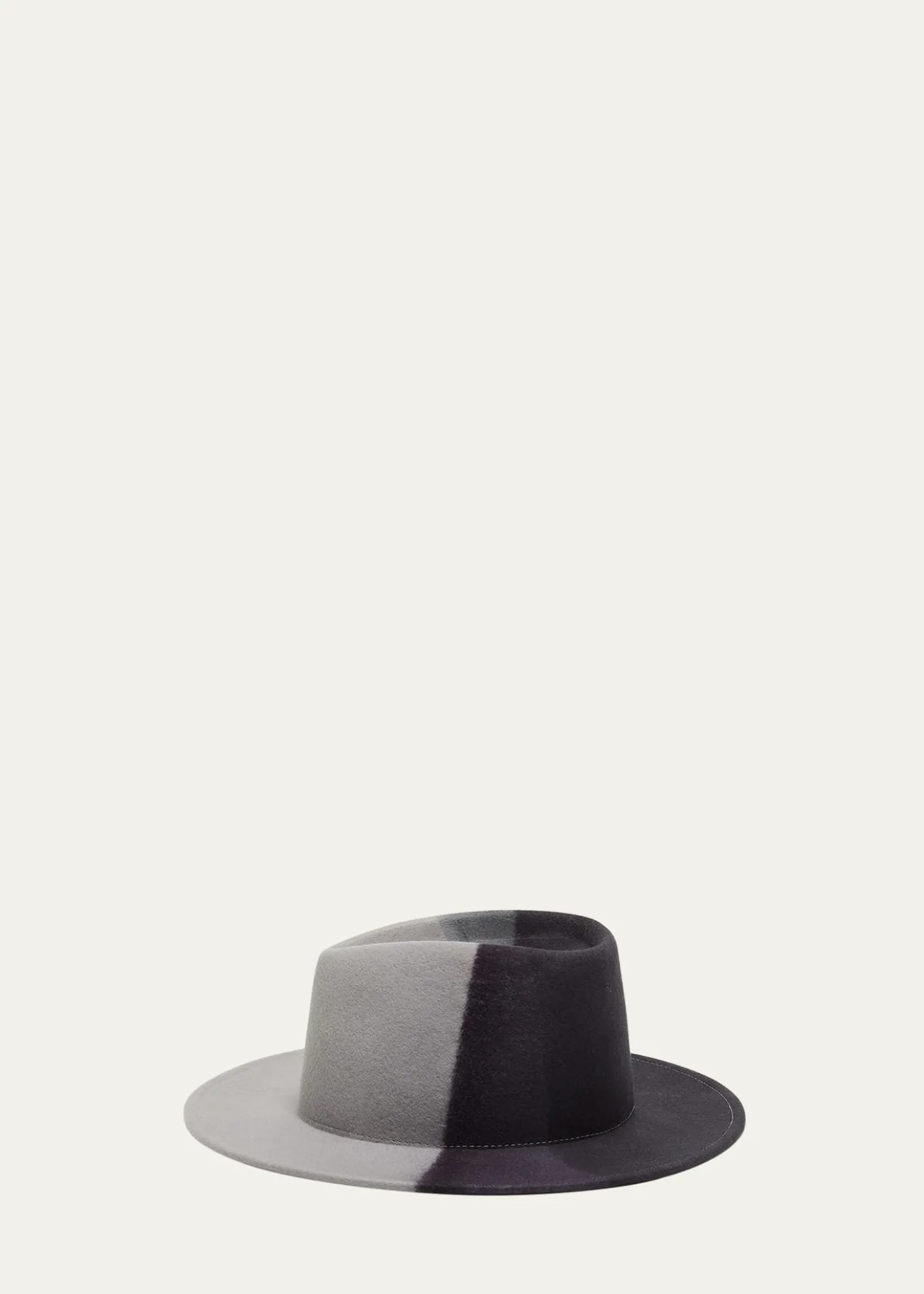 Eugenia KimBlaine Color Block Wool Fedora Hat