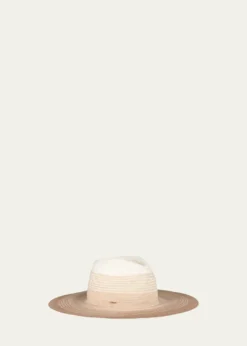 Eugenia KimEmmanuelle Gradient Straw Fedora