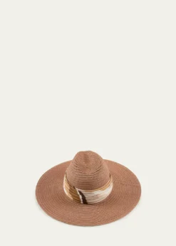 Eugenia KimEmmanuelle Vented Hemp Packable Fedora Hat