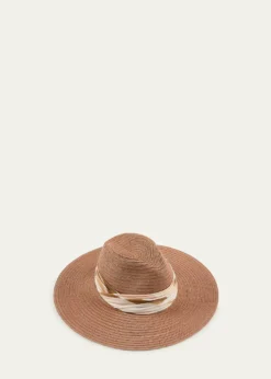 Eugenia KimEmmanuelle Vented Hemp Packable Fedora Hat