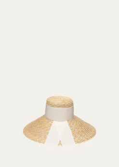 Eugenia KimMirabel Wide-Brim Straw Sun Hat