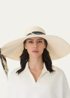 Eugenia KimSunny Satin Scarf Sun Hat