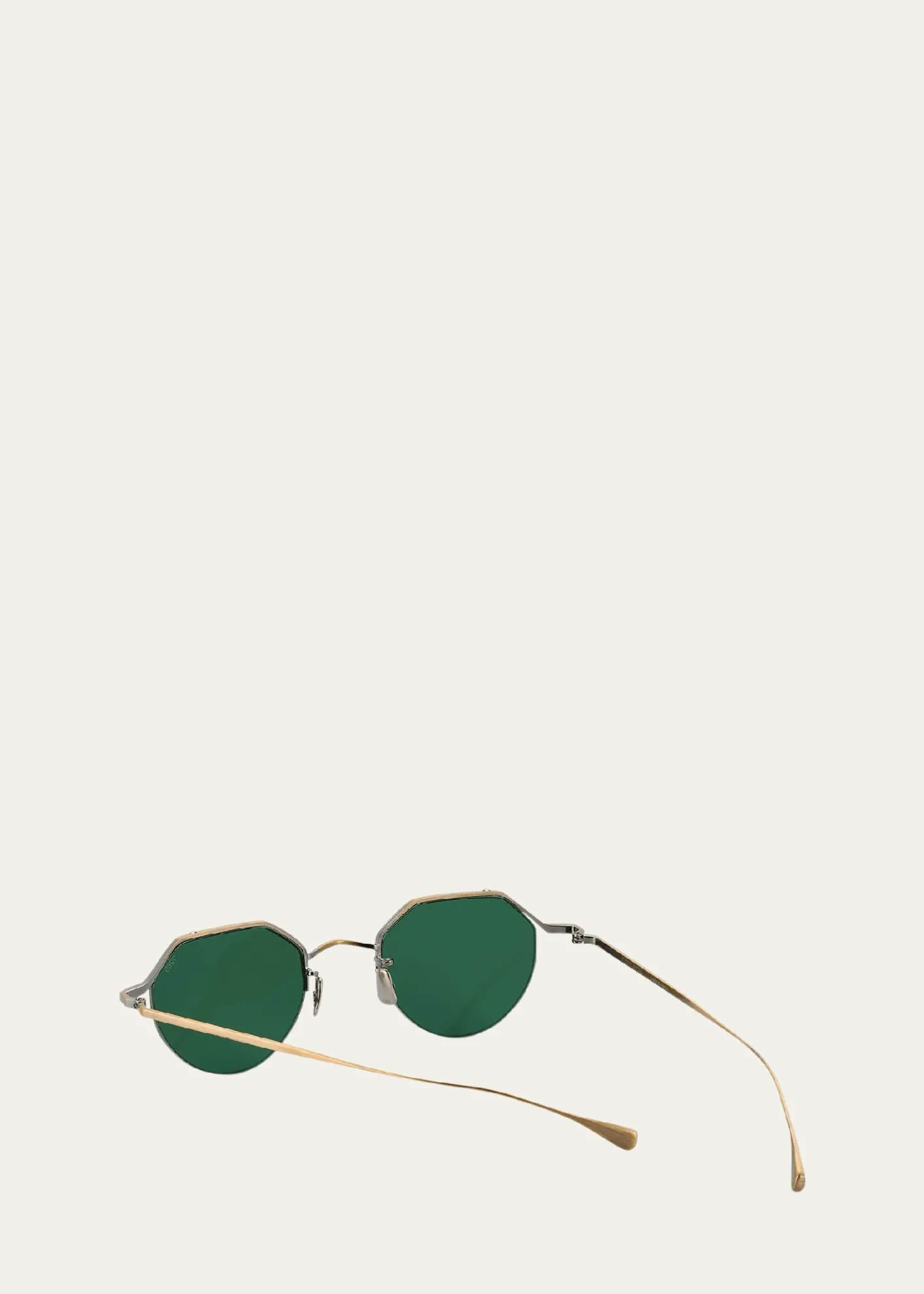 EyevanMen's 185 Titanium Oval Sunglasses