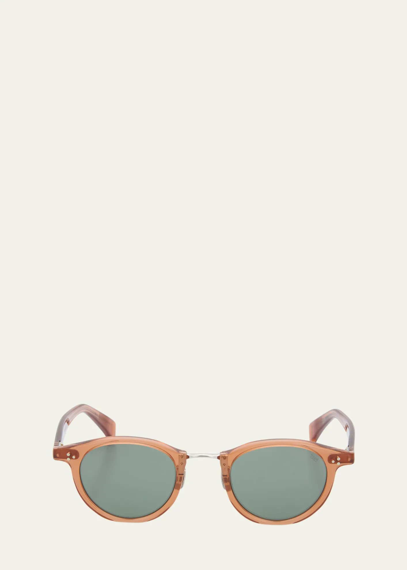 EyevanMen's 566 Round Acetate Sunglasses