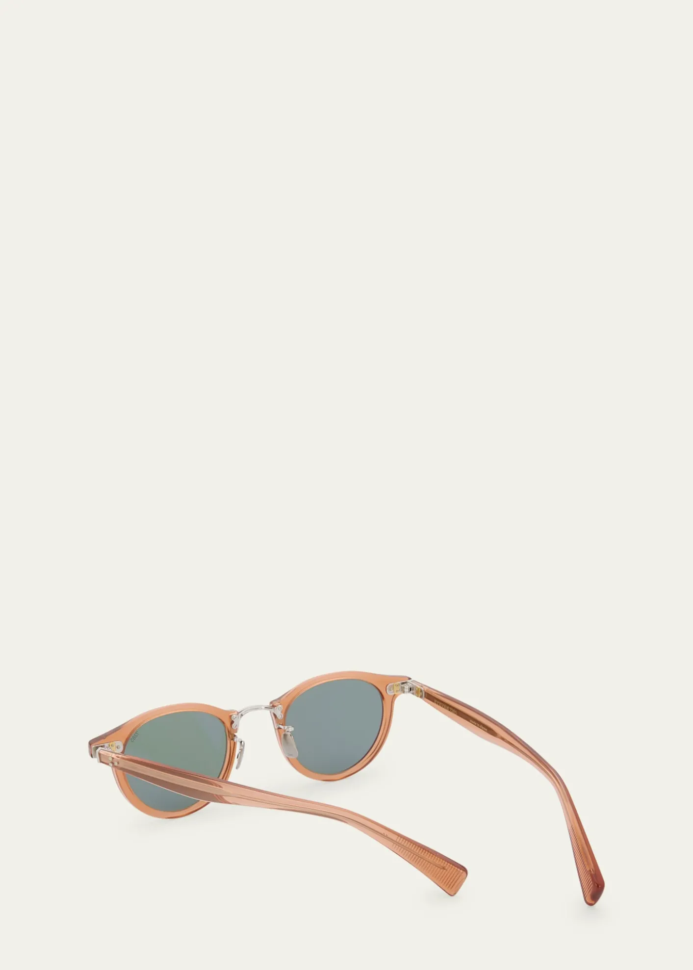 EyevanMen's 566 Round Acetate Sunglasses