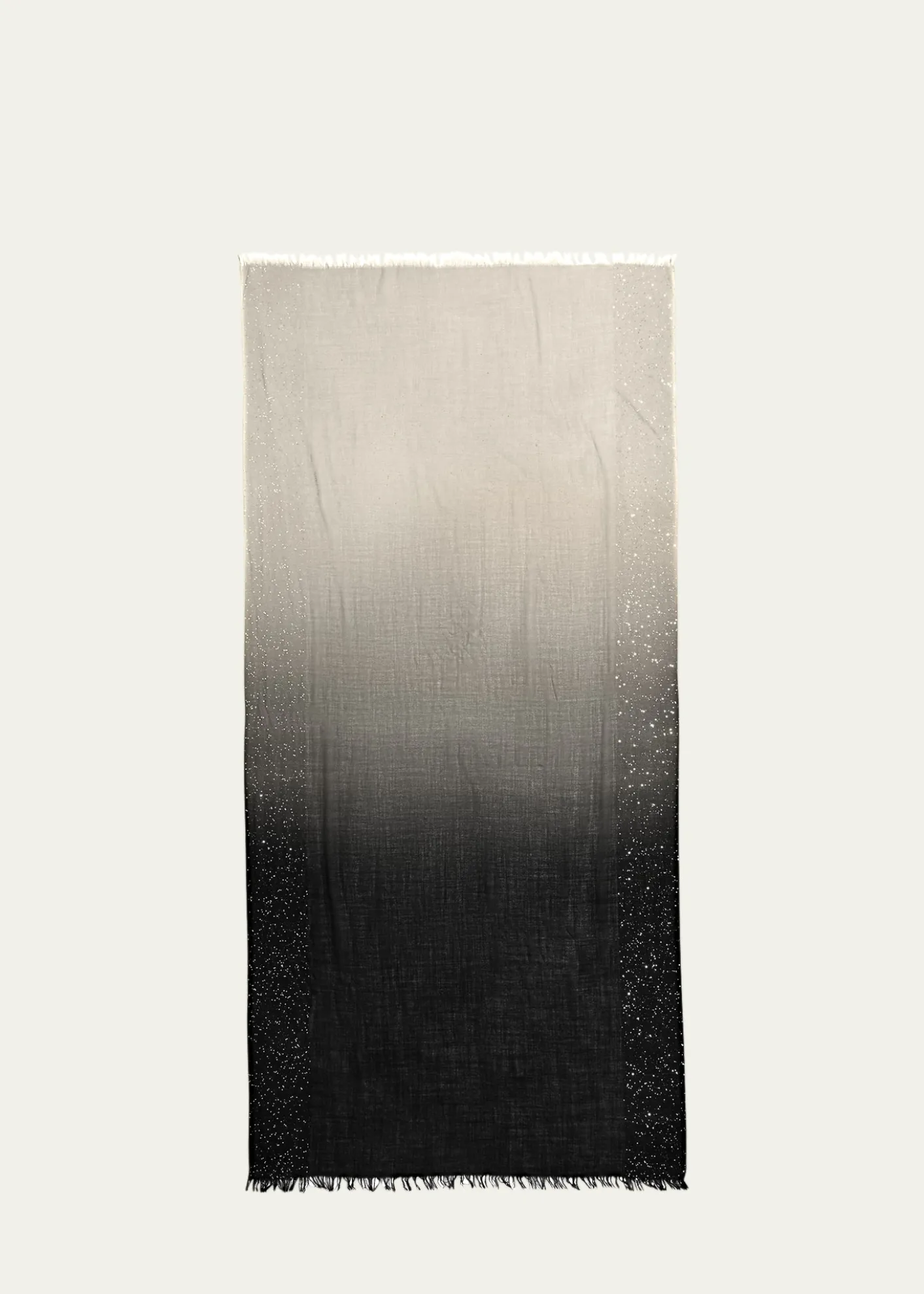 Faliero SartiDania Sequined Ombre Wool-Silk Scarf