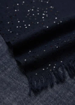 Faliero SartiNew Dalia Sequined Wool-Blend Scarf
