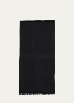 Faliero SartiNew Dalila Colorblock Sequined Wool Silk Scarf