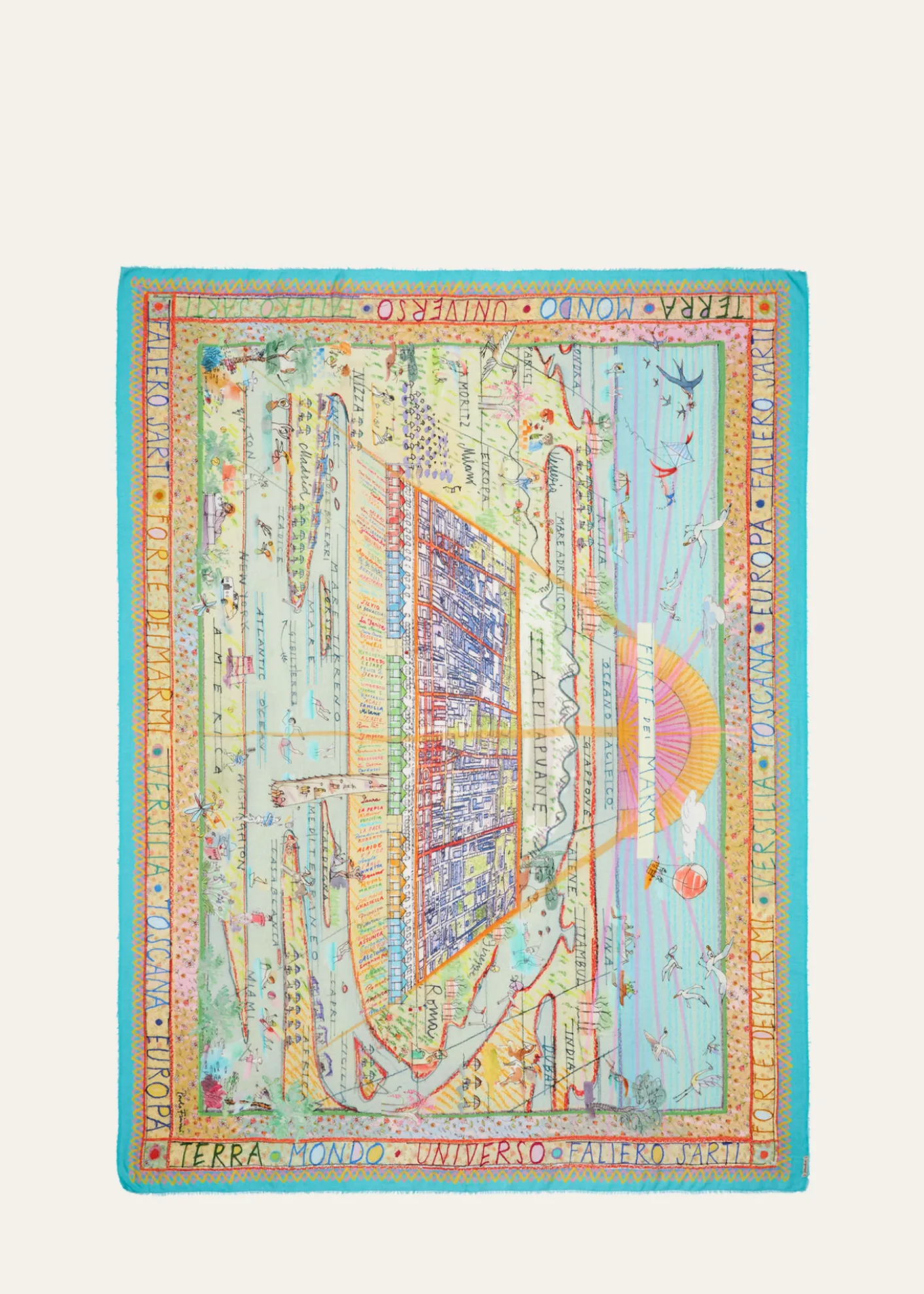 Faliero Sartix Paolo Fiumi Forte dei Marmi Scarf