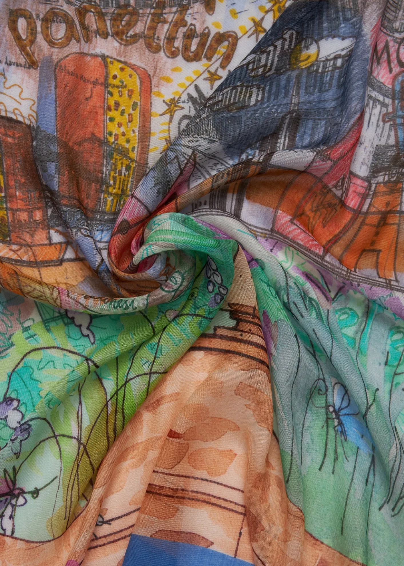 Faliero Sartix Paolo Fiumi Milano Scarf