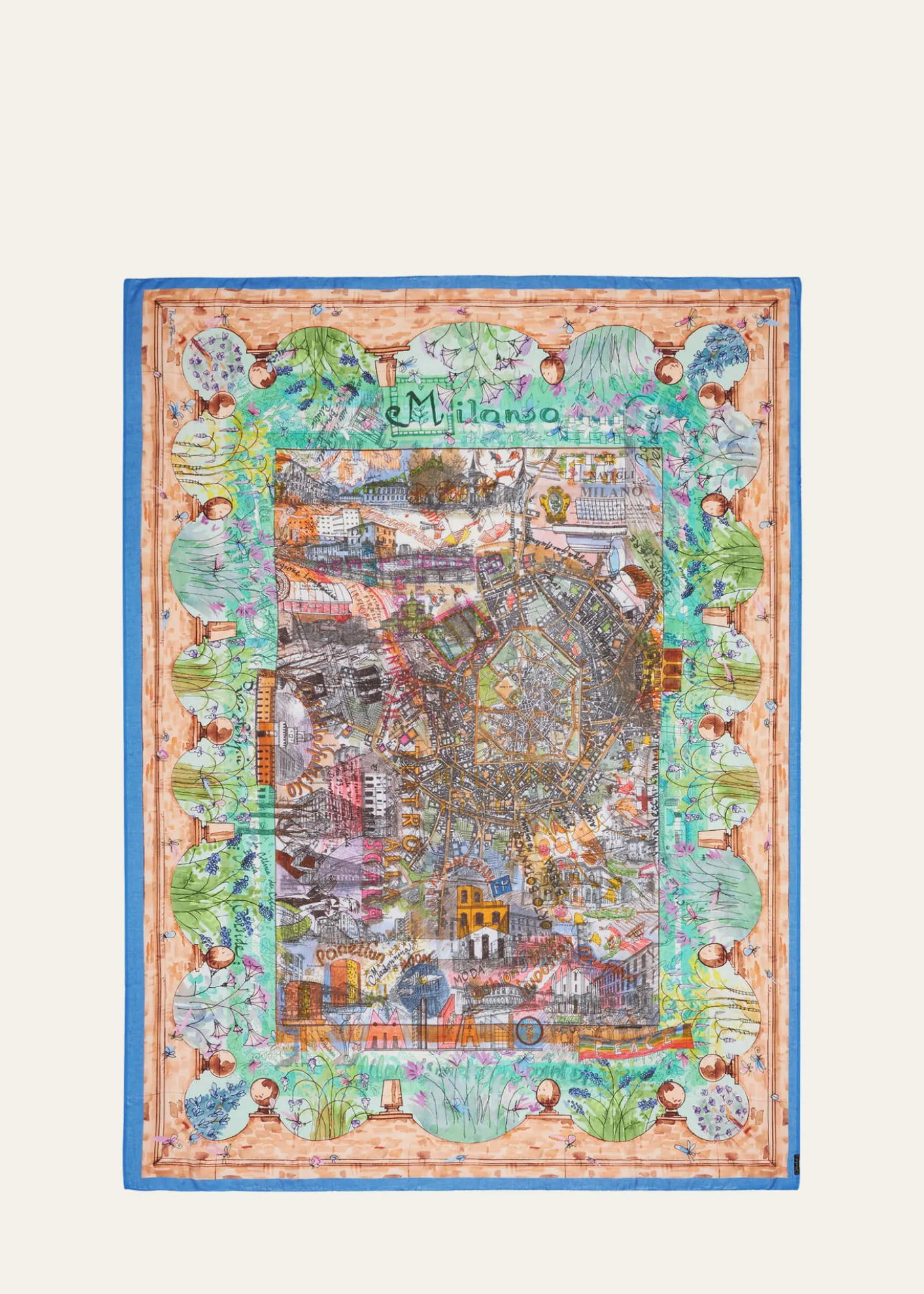 Faliero Sartix Paolo Fiumi Milano Scarf