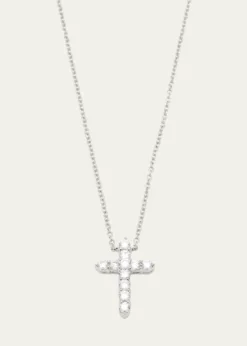 Fantasia by DeSerioCZ Cross Pendant Necklace