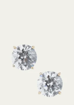 Fantasia by DeSerio14K Yellow Gold 3.5ct Stud Earrings