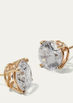 Fantasia by DeSerio14K Yellow Gold 3.5ct Stud Earrings