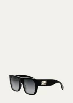 FendiBaguette Acetate Shields Sunglasses
