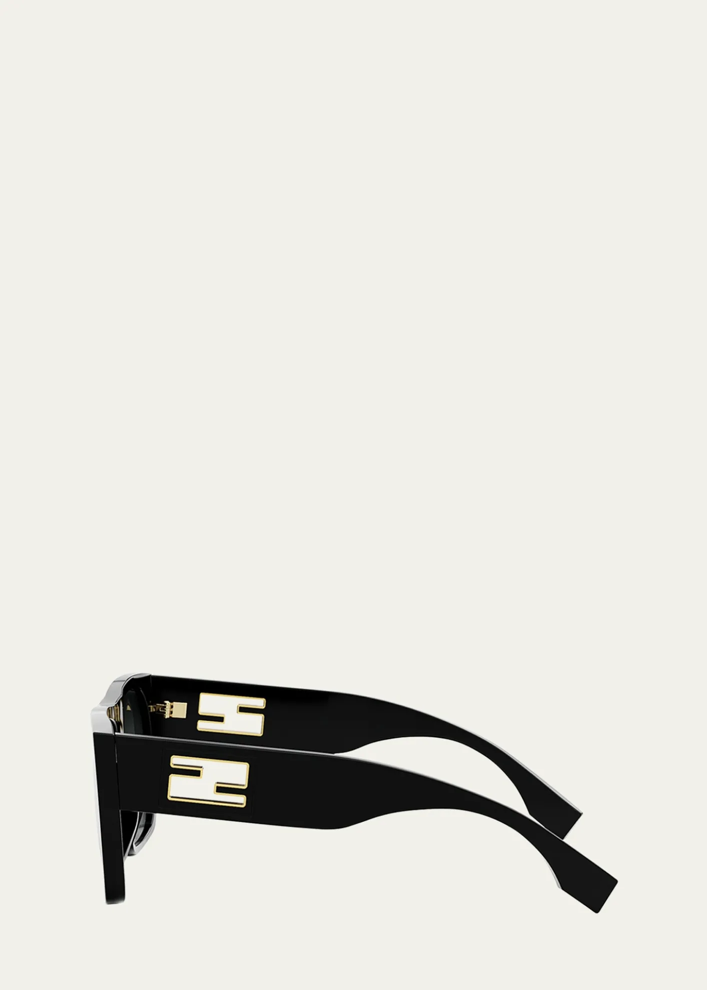 FendiBaguette Acetate Shields Sunglasses