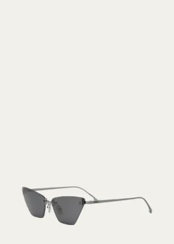 FendiFE4160US Cat-Eye Crystalized Logo Sunglasses