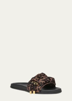 FendiIllusion FF Slide Sandals