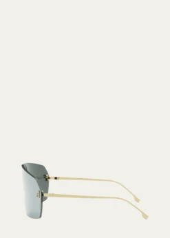 FendiMen's Fendi First Metal Shield Sunglasses