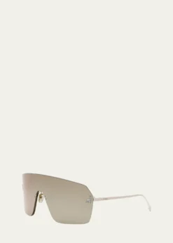 FendiMen's Fendi First Metal Shield Sunglasses