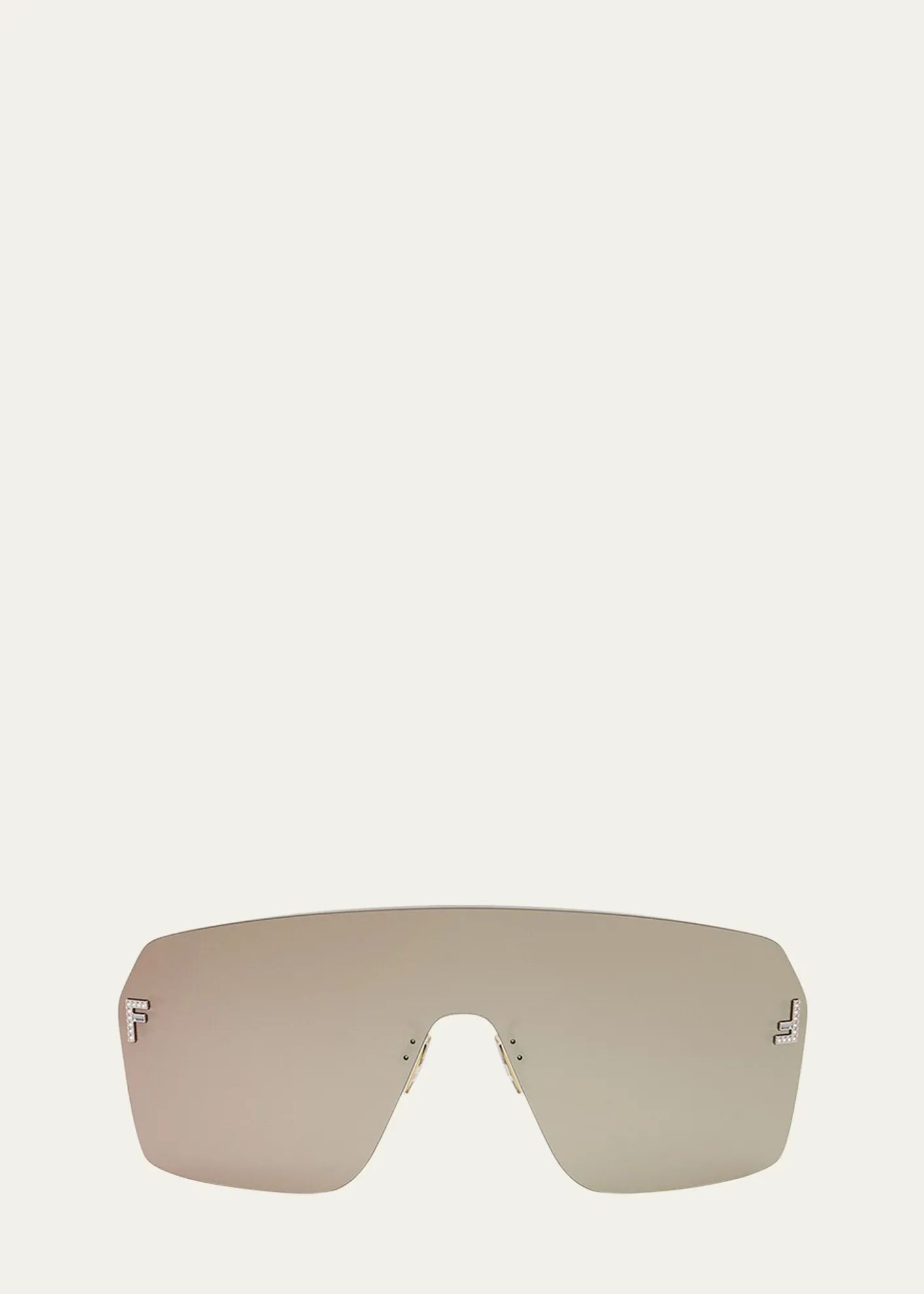 FendiMen's Fendi First Metal Shield Sunglasses