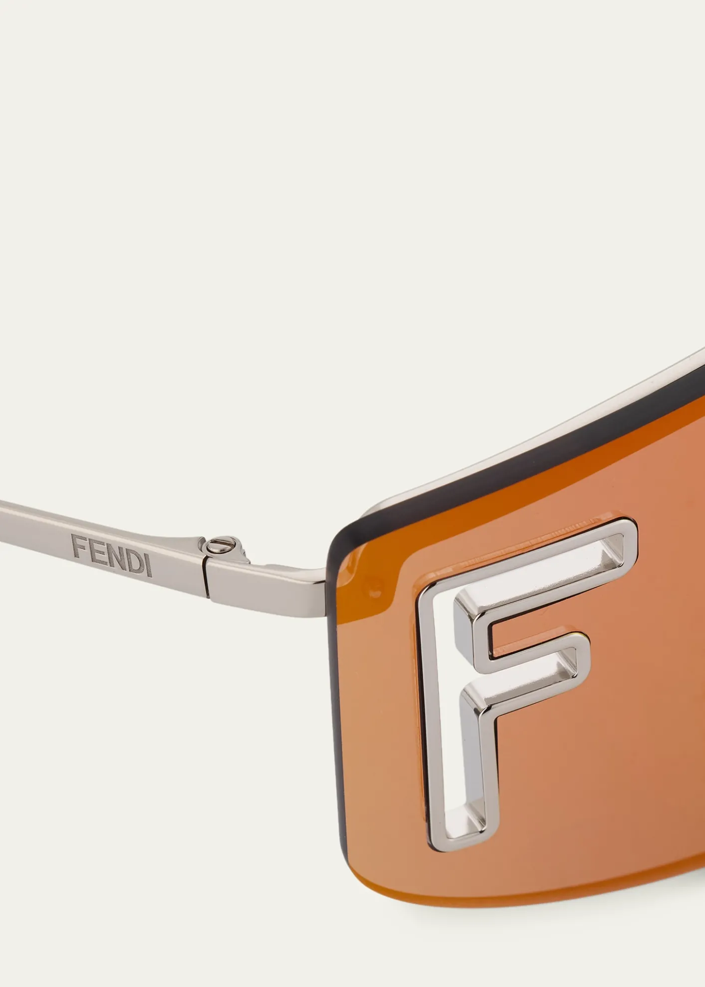 FendiMen's Fendi Sport 141mm Shield Sunglasses
